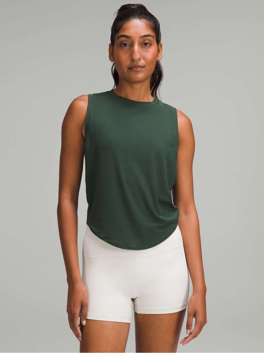 Lululemon Soft-Knit Crewneck Cropped Tank Top